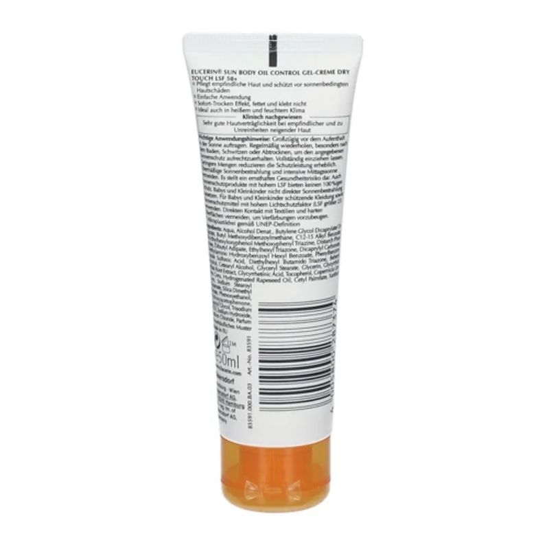 Eucerin Sun Oil Control Gel Cream 50ml (SPF50+)