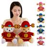 New Year Lucky Mascot Fortune Bear Plush Toy Cute And Creative Must-have For Opening A Shop Gift