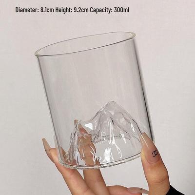 Lehao Qianqiu High Borosilicate Snow Mountain Glass Cups
