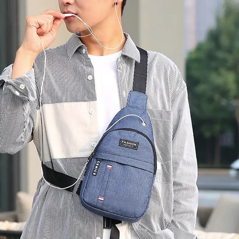 Riñonera Impermeable de Gran Capacidad para Hombre, Correa Ajustable para Actividades al Aire Libre, Viajes, Correr, Senderismo, Ciclismo