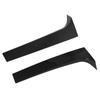 Pair Car Rear Window Side Wing Glossy Black Replacement for Mercedes Benz GLK Class X204 2009‑2015