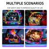 4M Car Trunk LED Strip Light RGB Rainbow Dynamic Chasing Light Universal Auto Trunk Decoration Exterior Interior LED Light 12V