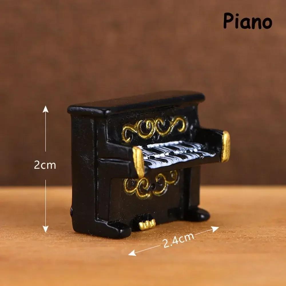Retro Furniture Figurine Mini Dollhouse Ornaments Model DIY Decoration Craft Miniature Toy Gifts New Home Living Accessories