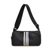 2025 new Japanese casual simple striped fitness sports bag large capacity travel shoulder messenger tote bag