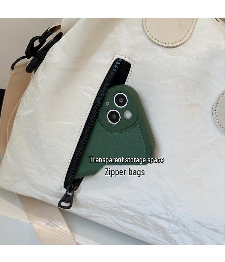 2025 Kurzstrecken-Reisetasche: Großes Fassungsvermögen Doppelreißverschluss, Modische Handtasche, Sporttasche, Vielseitiger Schulter- & Umhängetaschen-Stil