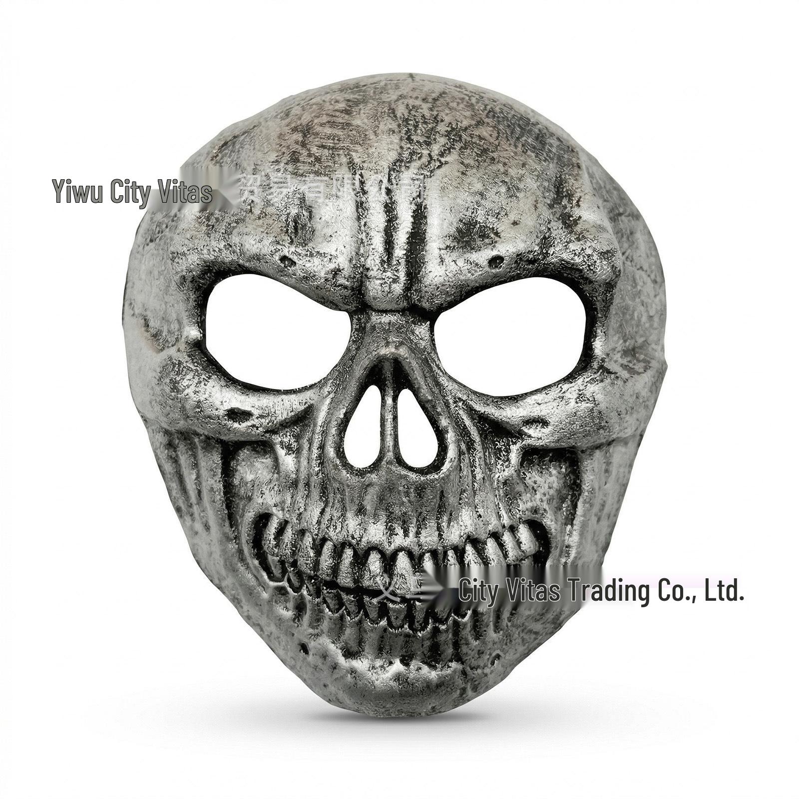 3D Crossbones Skull Mask for Halloween & Mardi Gras Carnival