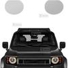 For 2024 Toyota Prado/Landcruiser 250 Car Anti-collision Headlight Mirror Film TPU Transparent Protective Original Stickers