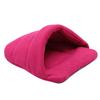 Tykk Fleece Varm Hund Katt Telt Cave Nest Seng Slipper Shape Pet Sovepose