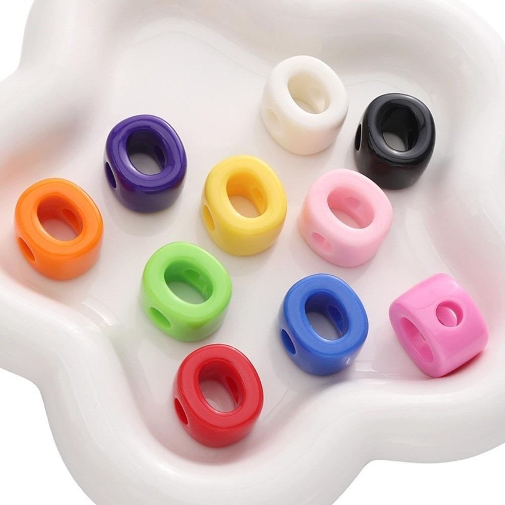 10PCS Colorful Loose Beads DIY DIY Jewelry Making Kit New 26 Letter Beads  DIY Bracelet Keychain