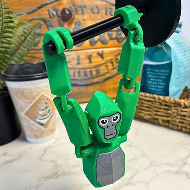 Gorilla Tag Monke 3D tištěné panenky Kreslená zvířecí hračka Narozeninový vánoční dárek pro děti 3D tištěné hračky s pohyblivými klouby