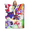 Stardust Cookie Flannel Throw Blankets Cookie Run Kingdom Blanket for Sofa Office Lightweight Thin Bedding Throws