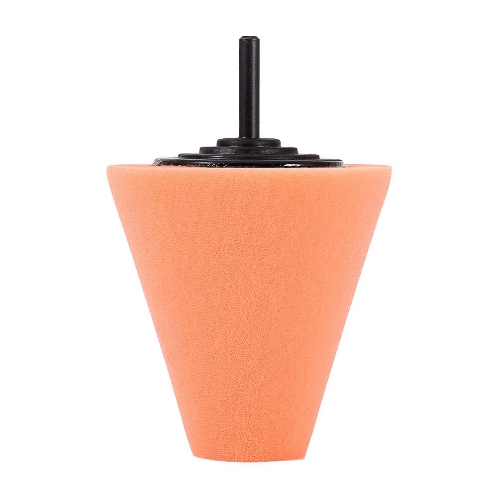 1PCS Foam Polishing Cone Shaped Buffing Pads for Wheels Use with Power Drill