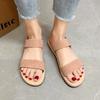 Fashion Summer Fashion Stretch Fabric Knitted Sandals Women Back Elastic Band Platform Shoes Plus Size 35-43 Shoes for Women Sandals