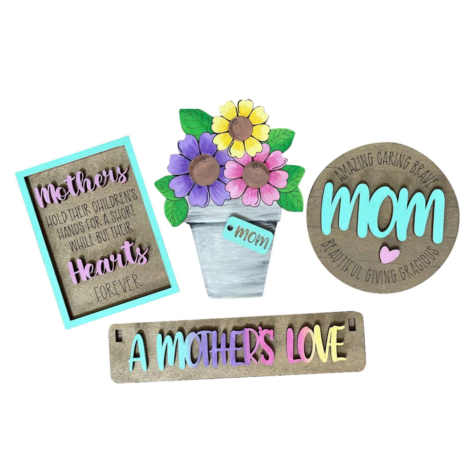 

Многослойный поднос с орнаментом ко Дню матери, декоративный деревянный многослойный поднос, обеденный стол, домашний уличный декор, знаки как