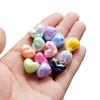 10Pcs/Lot Acrylic Heart Shape Bead Charm Spacer Loose Beads for DIY Necklace Bracelet Jewelry Making Accessories 14*18mm