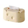 Cheese Shaped Paper Drawer Box Wall Mounted Napkin Storage Box Tissue Box Holder  Household
