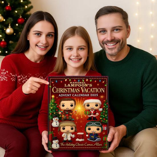 Christmas Vacation Advent Calendar 2025 24-Day Countdown Calendar with 24 Pcs Collectible Doll Figures
