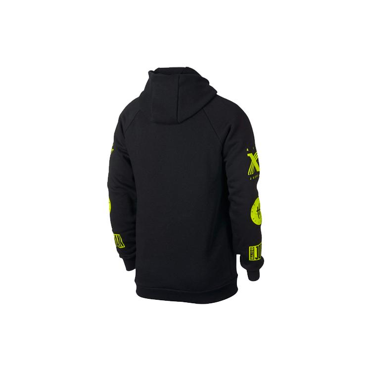 Jordan Sweatshirts Herren Schwarz Grün Mit Kapuze Moderat Regular BQ0298-010