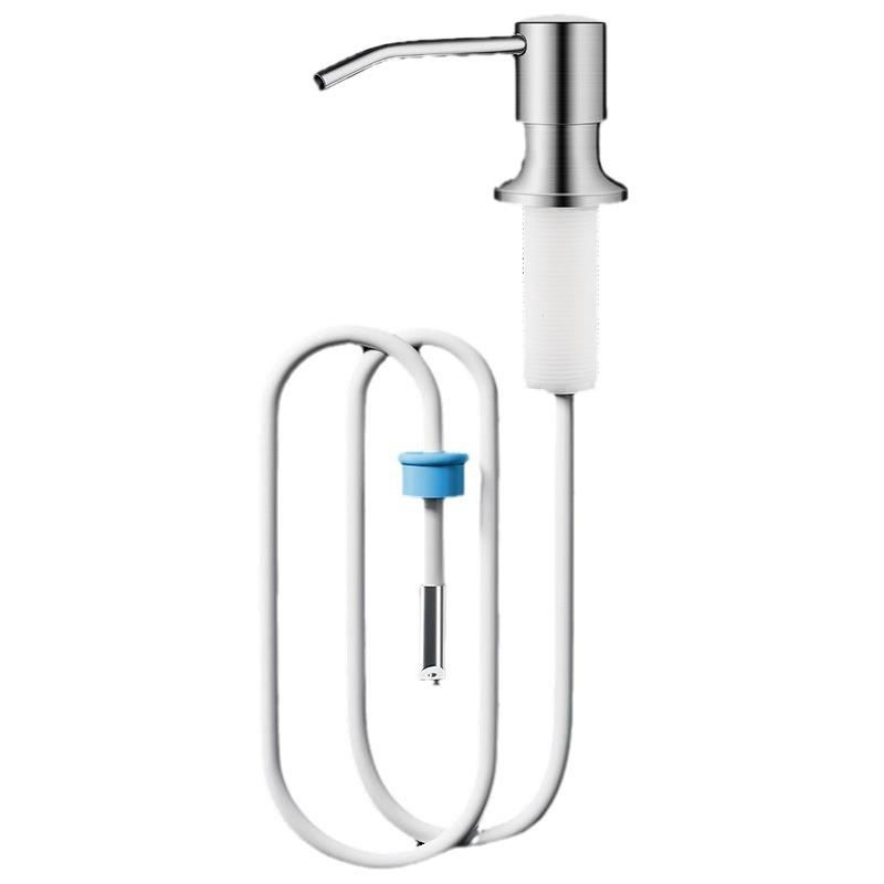 Sink Soap Dispenser Built-in Design Liquid Bottle. Soap Hydraulic Dispenser For Kitchen Kitchen Sink Soap Dispenser
