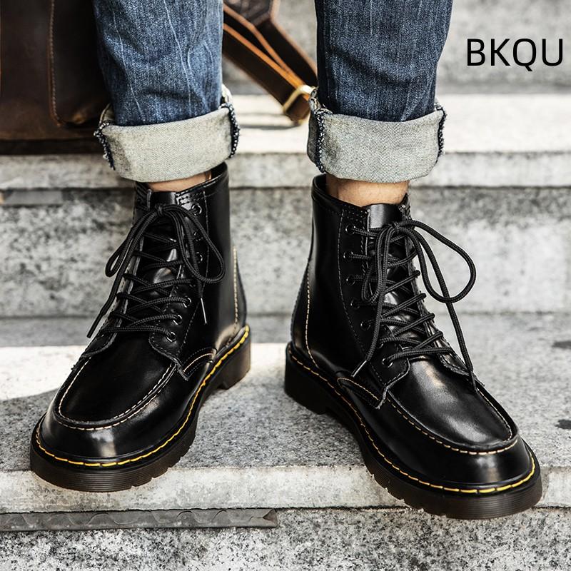 

Men s Work Shoes Keep Warm Wear-Resistant British Style Vintage Leather Round Toe Comfortable Casual Fashion Winter Featured