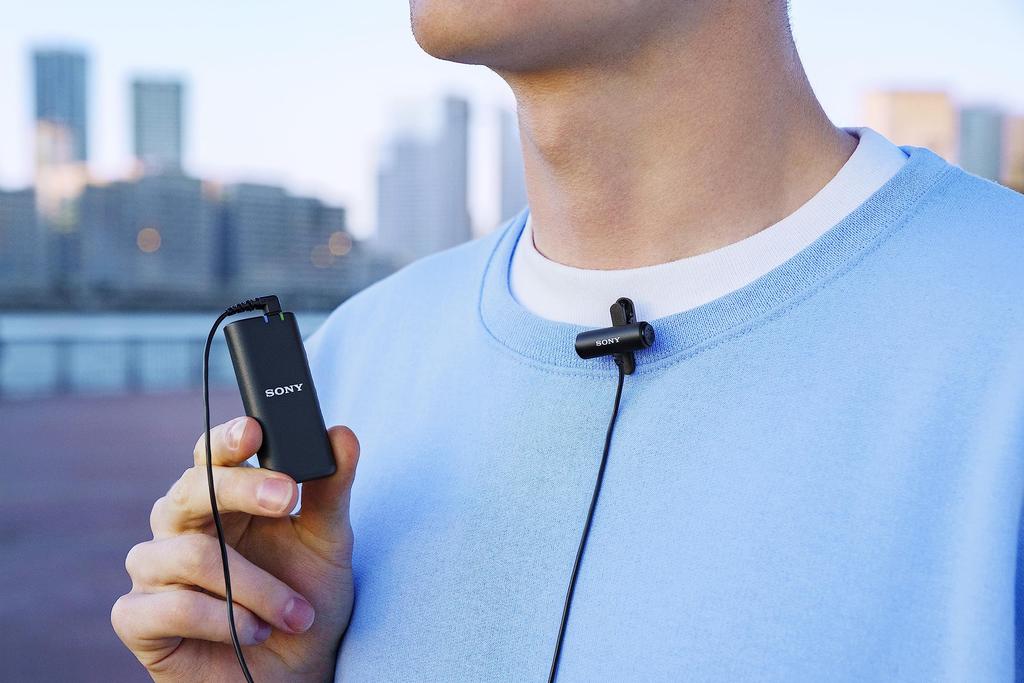 Sony Camera Lavalier Microphone ECM-LV1