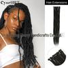 24" Multicolor Gradient Reggae Dreadlock Wig for Women