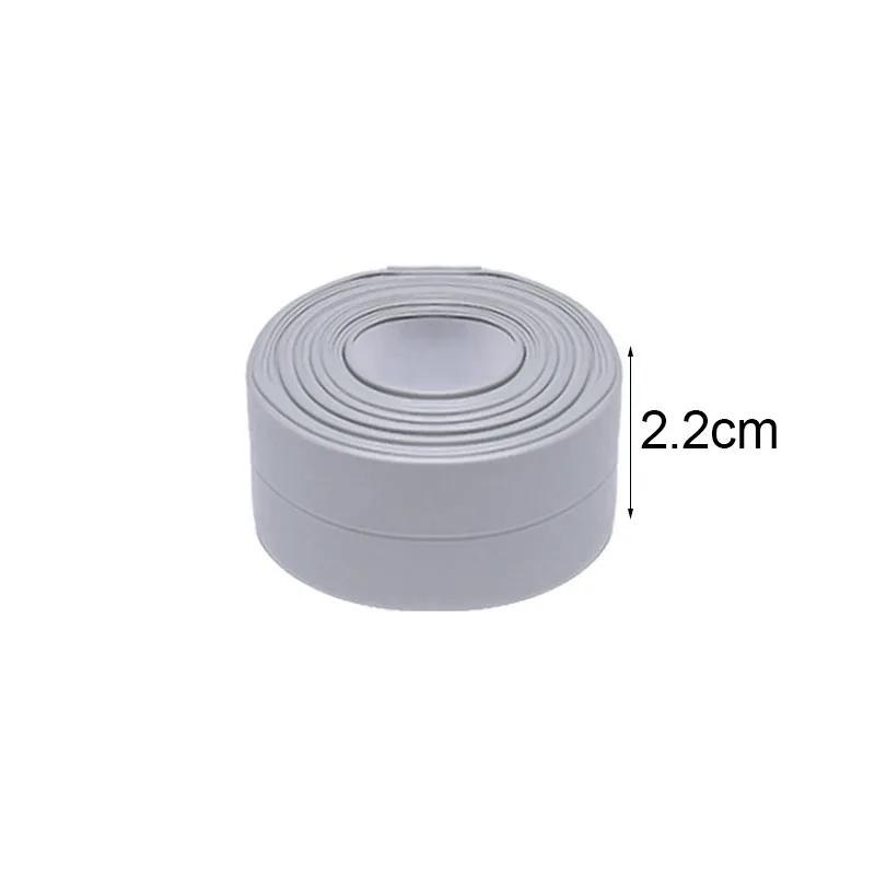 Waterproof Seal Strip Double Sided Tape Bathroom Shower Bathtub Contour Decor Kitchen Cardboard Sink Home Decoration Nanos