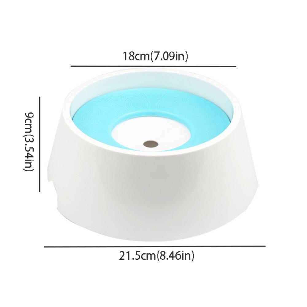 

Protects Cervical Vertebrae Cat Water Bowl Non Wetting Mouth Floating Bowl For Dogs синий