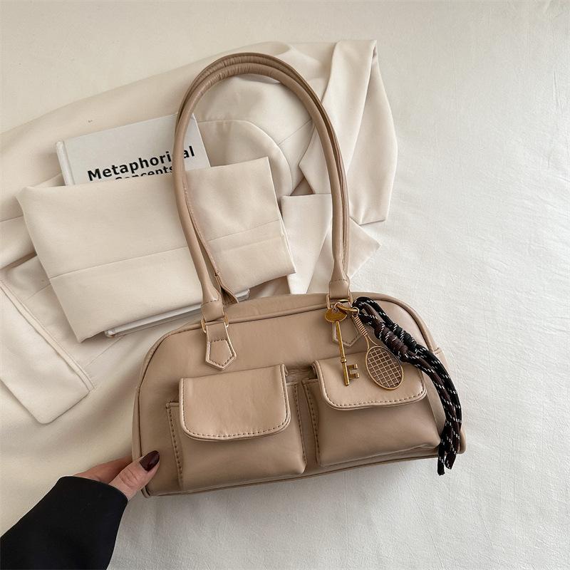 Premium Bag Women's Autumn New Commuter Armpit Bag Fashionable Simple Niche Design Shoulder Handbag