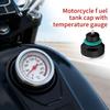 Para Motocicleta M20*2.5 Tampa de Tanque de Motocicleta Tampa de Alumínio Com Medidor de Temperatura Tampa de Óleo de Motocicleta Para Lojas de Restauração e Reparo