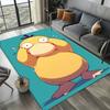 3D Cool P-Psyduck-S Cartoon Anime Carpet Rug Art for Room Decor Sofa Christmas Halloween Gifts Game Area Rug Non-slip Floor Mat