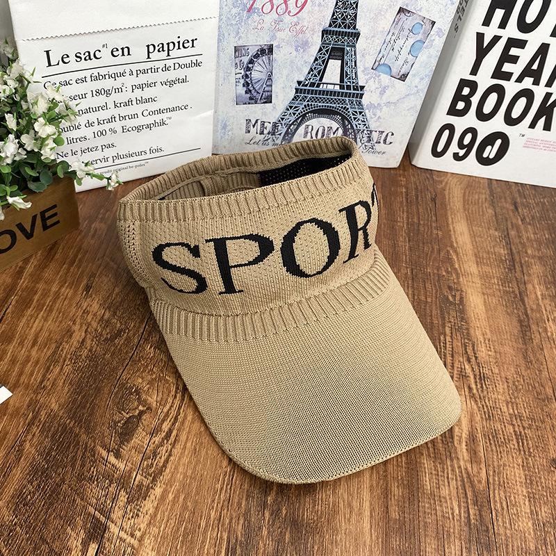 Women's UV Protection Lightweight Summer Visor Hat for Outdoor Sports