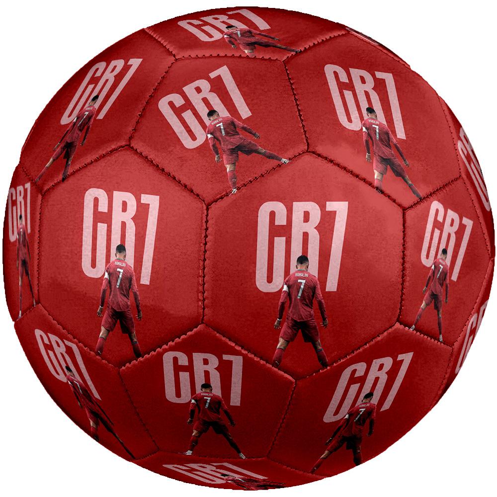 Pallone da Calcio Ronaldo's Portugal's Cr7 Legacy Misura 5 Cucito a Macchina per Allenamento e Partite Indoor/Outdoor Ideale per Appassionati di Calcio