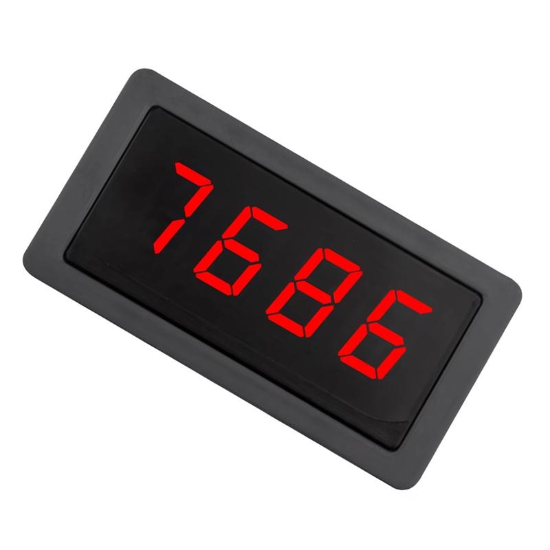 Portable 9999RPM Tachometer Digital LED Counting Meter DC 8-24V Gauge Speed Meterwith NPN 5V Hall Magnet Sensor Switch