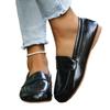 Soft-soled Single Shoes Women's 2025 Autumn New Flat Plus-size One-foot Lazy Beanie Shoes