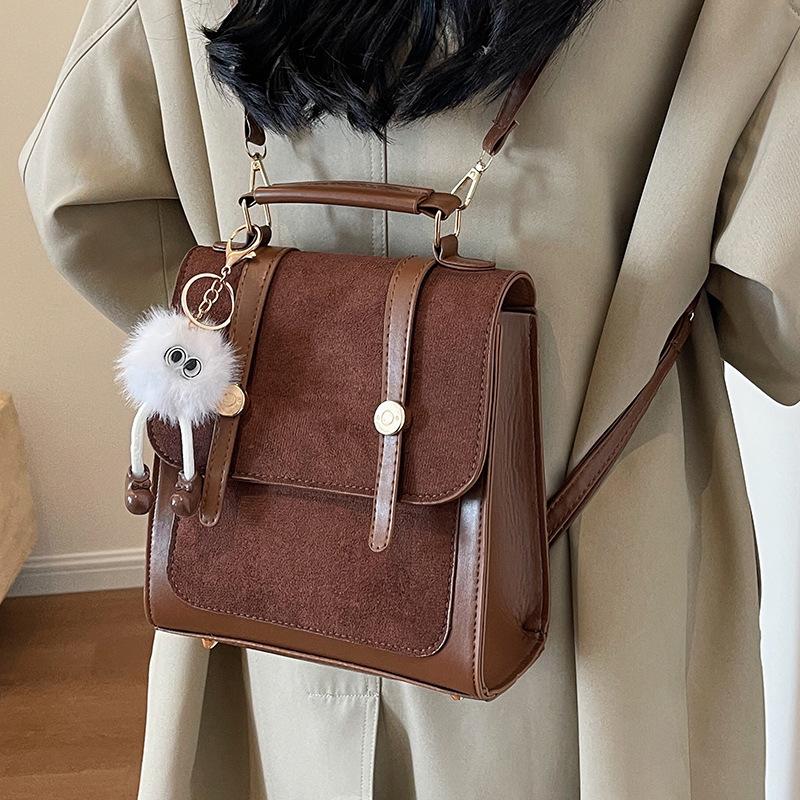 Batoh s neotřelým designem, Dámská ruční školní taška, Ležérní cestovní batoh na výlety