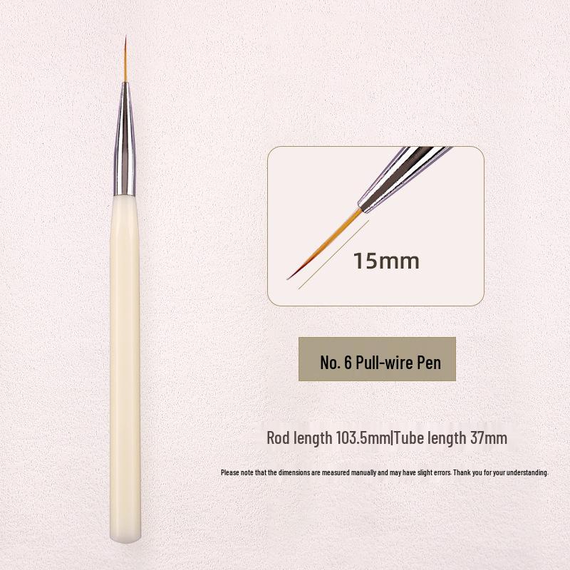 Nail Art Ultra-Fine Liner Pen Set for Detailed Designs, Flowers & BJD Face Painting