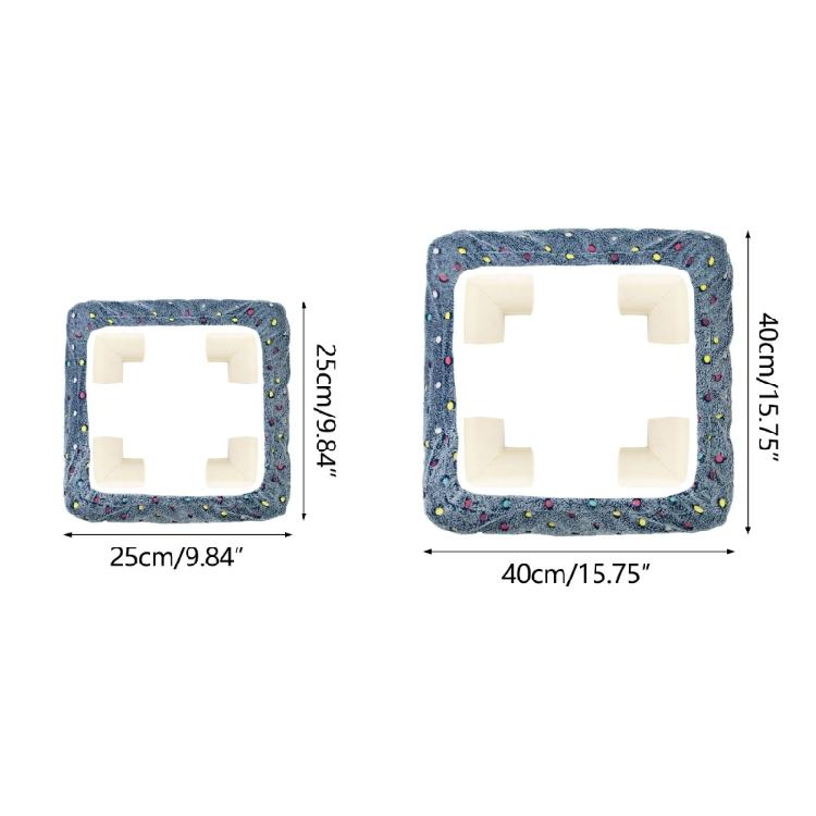 25/40cm Square Gripper Strips Frame Cover Punch Needle Frame Cover for Quilting