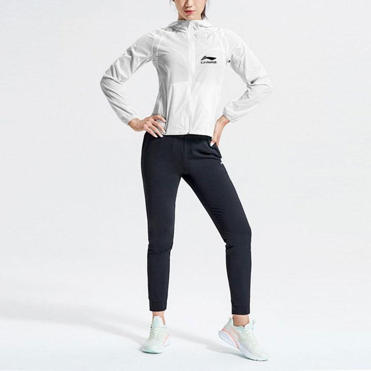 Li-Ning Urban Outdoor Serie Einfarbiges Design mit Reißverschlusskapuze Ultraleicht Atmungsaktiv Schnelltrocknend Wasserdicht Winddicht Sonnenschutzjacke YFDT141-1