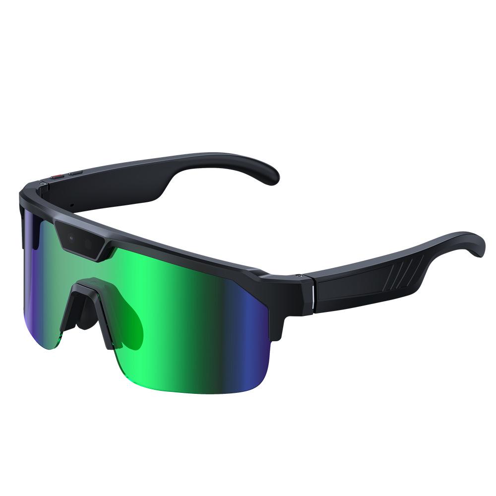 Crosser Q01 Smart Glasses: 8MP Camera, Video Recording, 6-Axis Gyro Stabilization, Ideal for Outdoor Sports & Cycling.