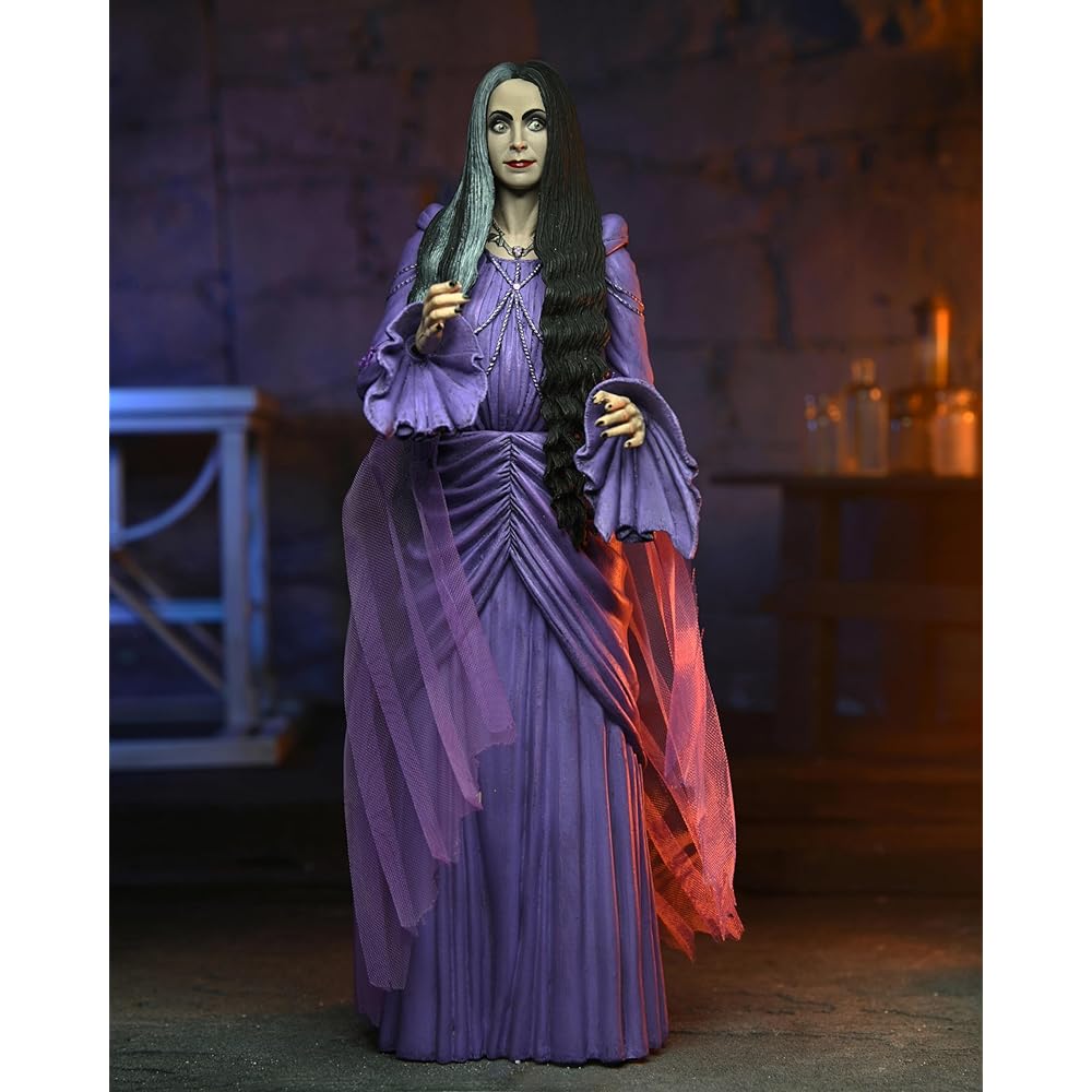NECA Rob Zombie Munsters Figure Ultimate Lily Munster 18cm Collectible Action Toy