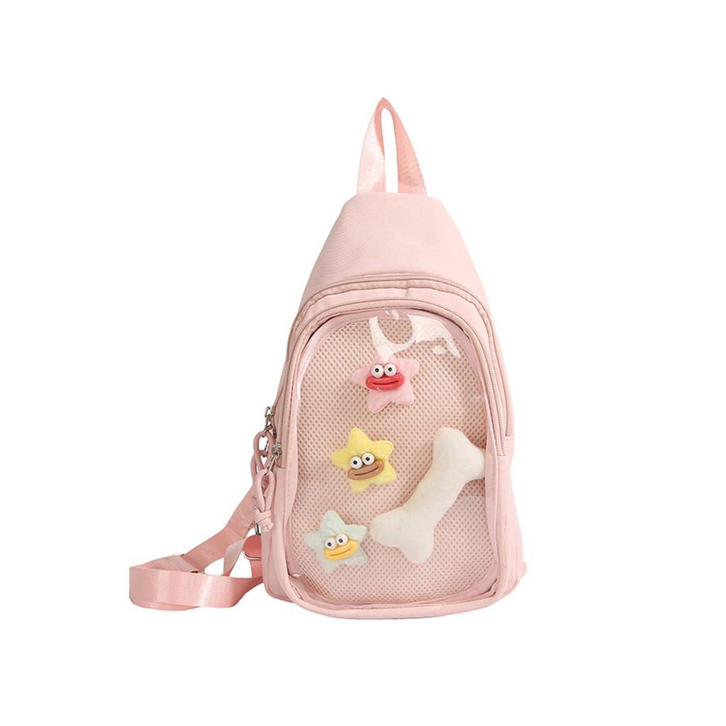 Mochila Transversal Itabag Conversível Mochila Transversal Itabag Transversal Transparente Bolsas de Ombro Itabag Feminina Bolsa Transversal Bolsa de Mão Satchel para Mulheres