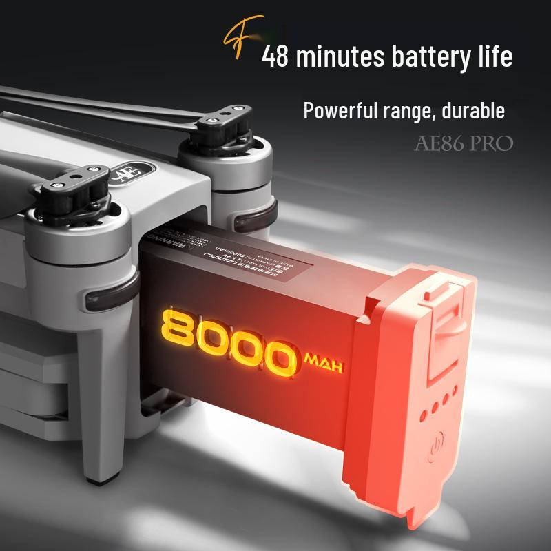 AE86 Professional HD Drone with Obstacle Avoidance, Anti-Shake, GPS, Auto Return, and Digital Image Transmission.