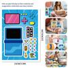 Adorable Cartoon Puzzle Stickers For Kids Interactive Diy Face Decals Pack Of 16