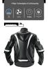 Unisex PU Leather Motorcycle Jacket: Four Seasons, Off-road, Anti-fall, Cycling Gear for Men & Women