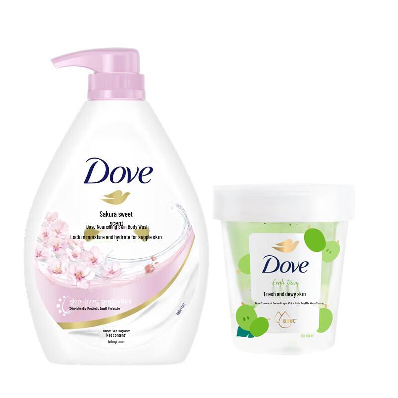 

Dove Shower Gel & Body Scrub Set