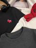 Wow! Chic and Cozy: Women's Loose Fit Round Neck T-Shirt with Cartoon Horse Embroidery