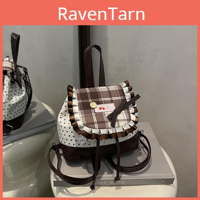 Fashionable Campus Backpack With Soft Structure And Embroidery Details For Teens