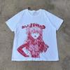 2026 EVA Sommer Kurzarm T-Shirt Animationsstil Asuka Vielseitig EVA Eltern-Kind und Bequem Damen und Herren Mode...