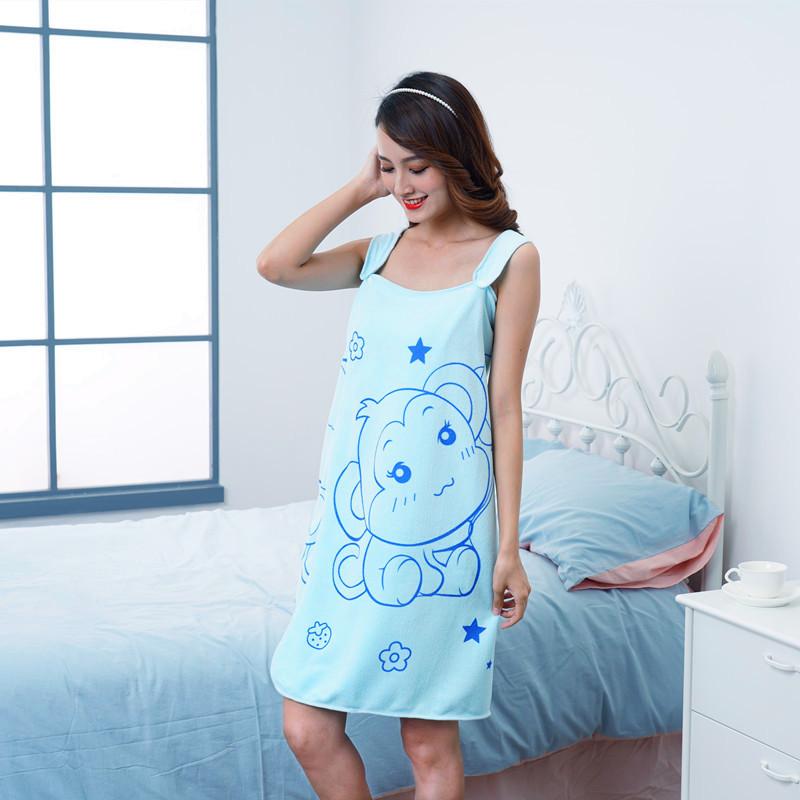 Variety Magic Bath Skirt Microfiber Wearable Bath Towel Ladies Suspender Bath Skirt Beach Towel